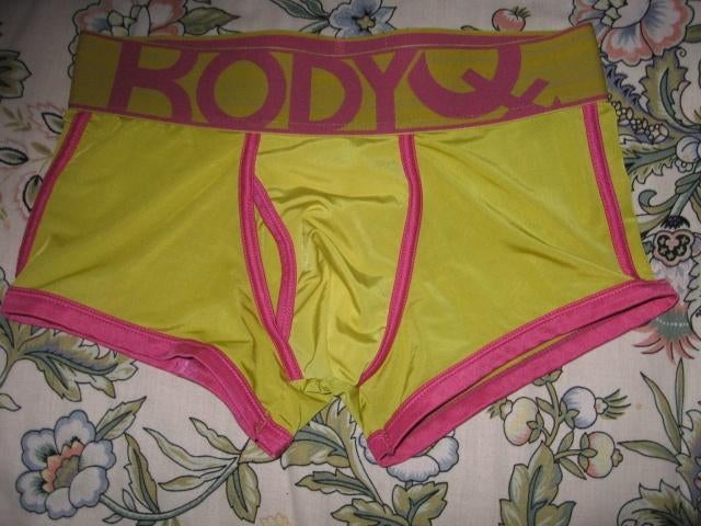 Te koop heren boxer, Verzenden, Geel, Body, Boxer
