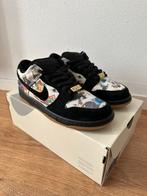 Nike SB Dunk Low Supreme Rammellzee US7 EU40, Zwart, Nieuw, Ophalen of Verzenden, Sneakers of Gympen