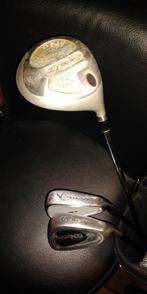 Golf tas Penn X 4 met 3 clubs, Sport en Fitness, Ophalen of Verzenden, Gebruikt, Tas