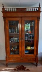 Antieke vitrinekast / kuifkast / buffetkast, Antiek en Kunst, Antiek | Meubels | Kasten, Ophalen