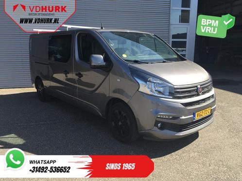 Fiat Talento 2.0 MJ 145pk L2 DC Dubbel Cabine BPM VRIJ! NL A, Auto's, Bestelauto's, Bedrijf, Te koop, ABS, Achteruitrijcamera
