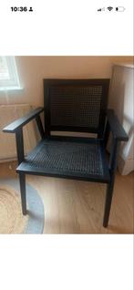 Rotan stoel van Karwei, Ophalen, Zwart, Zo goed als nieuw, Eén