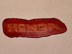 Honda biker vintage logo patch motor motoren embleem, Ophalen of Verzenden, Zo goed als nieuw, Motoren