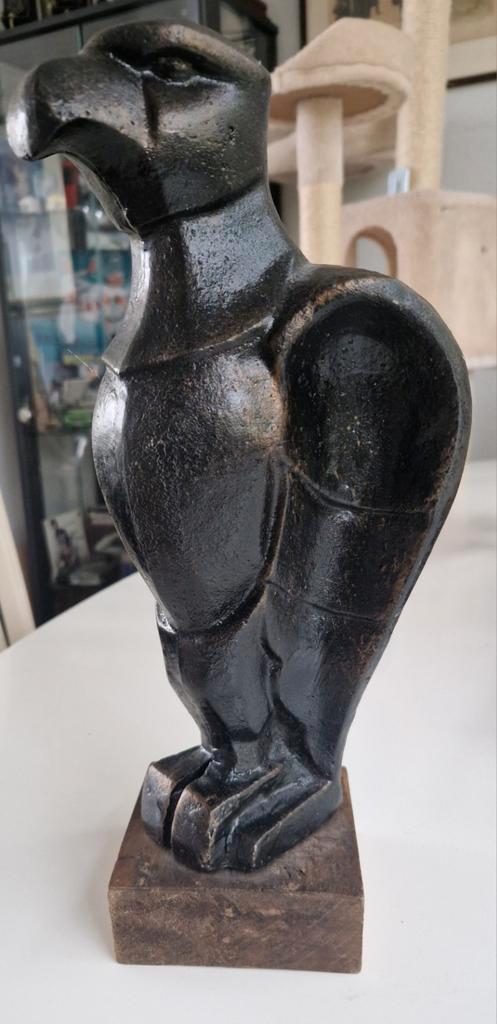 Bronzen adelaar., Verzamelen, Militaria | Tweede Wereldoorlog, Landmacht, Kunstobject, Duitsland, Ophalen of Verzenden