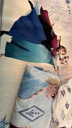 Elsa dekbedovertrek en tapijt, Huis en Inrichting, Ophalen, Zo goed als nieuw, Eenpersoons, Kussen