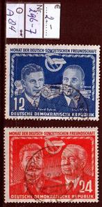 DDR Duits-Russische Vriendschap Michel 296-7 Nr.A84g, Verzenden, DDR, Gestempeld