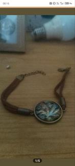Octopus Armband - Uniek Design!, Sieraden, Tassen en Uiterlijk, Ophalen of Verzenden, Gebruikt, Bruin, Overige materialen