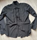 Victor&Rolf H&M Smoking Overhemd XL, Ophalen of Verzenden, Zo goed als nieuw, Zwart, Halswijdte 43/44 (XL)