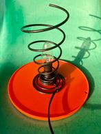 Vintage IKEA spiral lamp zwart draadstaal HYMN 1997, Ophalen of Verzenden, Zo goed als nieuw, Kunststof, Minder dan 50 cm