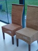 GRATIS 2 rotan stoelen, Ophalen, Gebruikt, Bruin, Twee