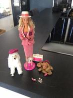 Barbie day and night met mylord prince hond, Verzamelen, Ophalen of Verzenden, Gebruikt, Pop