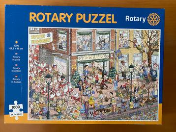 Rotary in actie puzzel 1000 stukjes beschikbaar voor biedingen