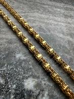 18k gouden massieve MAGNUM ketting 70 cm, Sieraden, Tassen en Uiterlijk, Nieuw, Goud, Ophalen of Verzenden