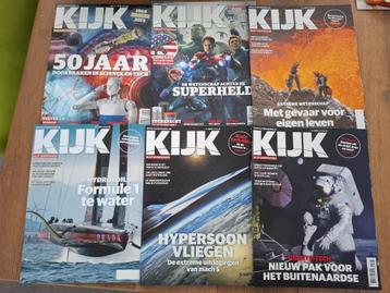 TIJDSCHRIFTEN KIJK 6 STUKS beschikbaar voor biedingen