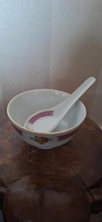 Vintage Kommen met Lepels, Gebruikt, Ophalen of Verzenden, Kom(men), Overige stijlen