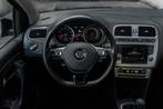 Volkswagen Polo 1.2 TSI 2014 | Highline 6C | Luxe uitvoering, Auto's, Stof, Gebruikt, Zwart, 4 cilinders