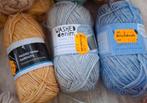 Groot lot: 46 bollen Washed Denim garen/wol, Ophalen of Verzenden, Zo goed als nieuw, Breien of Haken, Wol of Garen