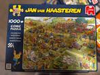 Jan van haasteren puzzle 1000pc grasmaairace, Hobby en Vrije tijd, Denksport en Puzzels, Ophalen of Verzenden, 500 t/m 1500 stukjes