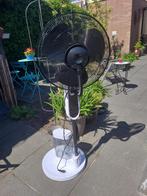 Staande ventilator met waterkoeling, Ophalen of Verzenden, Ventilator met afstandsbediening, Zo goed als nieuw, Statiefventilator