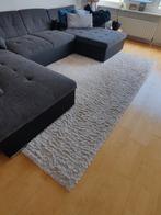 Mooi hoogpolig wit vloerkleed (200x300), Ophalen, Wit, 200 cm of meer, Zo goed als nieuw