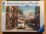 Ravensburger puzzel Idyllisch Zuid Frankrijk 1000 st., compl, Hobby en Vrije tijd, Denksport en Puzzels, Ophalen of Verzenden