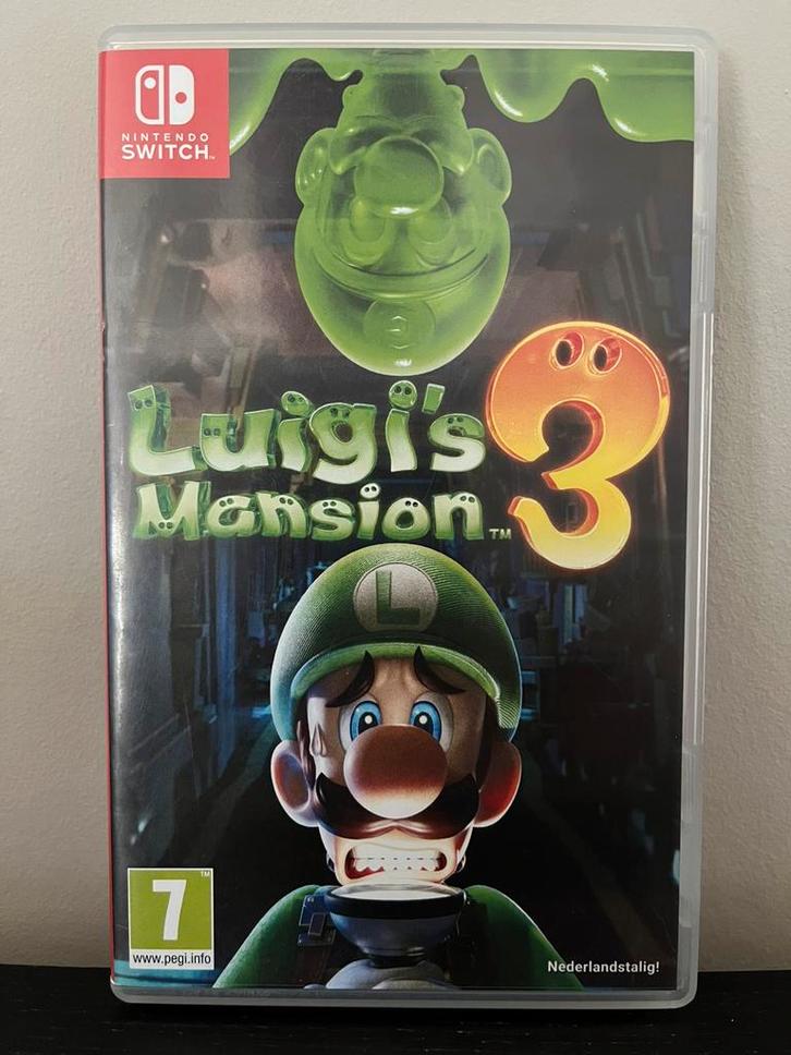 Luigi’s Mansion 3, Spelcomputers en Games, Games | Nintendo Switch, Zo goed als nieuw, Avontuur en Actie, 1 speler, Vanaf 7 jaar
