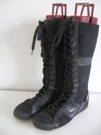 Leren Suede Laarzen zonder Hak - 38 - Zwart Leder - netjes, Kleding | Dames, Schoenen, Hoge laarzen, Zwart, Celtics, Ophalen of Verzenden
