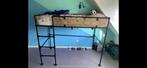 Stoere hoogslaper steigerhout, Huis en Inrichting, Slaapkamer | Stapelbedden en Hoogslapers, Ophalen, Hoogslaper, Eenpersoons
