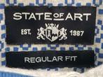 State Of Art   polo met Blauwe kleur maat  M, Nieuw, Blauw, State of Art, Maat 48/50 (M)