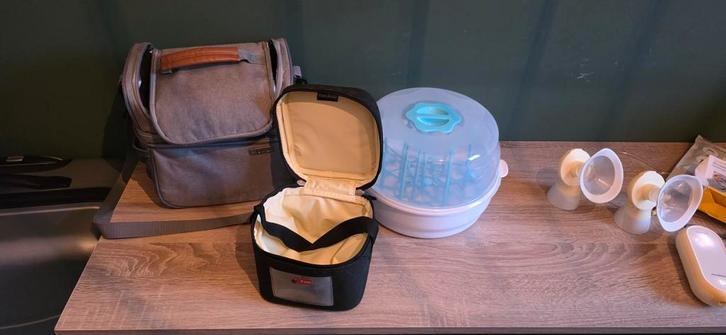 Medela Freestyle Flex + Extra's, Kinderen en Baby's, Babyvoeding en Toebehoren, Gebruikt, Borstkolf, Ophalen of Verzenden