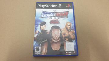 Playstation 2 - Smackdown vs Raw 2008 beschikbaar voor biedingen