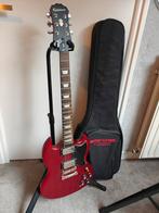 Epiphone SG Cherry Faded elektrische gitaar, Ophalen of Verzenden, Zo goed als nieuw, Solid body, Epiphone