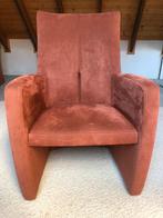 Leolux eet -/ zitkamerstoel, Ophalen, Minder dan 75 cm, Leer, Zo goed als nieuw