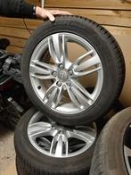Audi velgen 205/55vr17 met winterbanden MS. audi Q3 A3 A4, Auto-onderdelen, Banden en Velgen, Ophalen, Velg(en), 16 inch, 205 mm