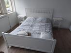 Bed 160x200 - Gratis af te halen!, Huis en Inrichting, Slaapkamer | Bedden, Ophalen, Gebruikt, Wit, Tweepersoons