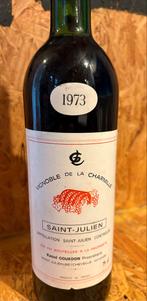 Oude Rode Wijn - Saint-Julien 1973, Verzamelen, Wijnen, Gebruikt, Frankrijk, Ophalen of Verzenden, Rode wijn