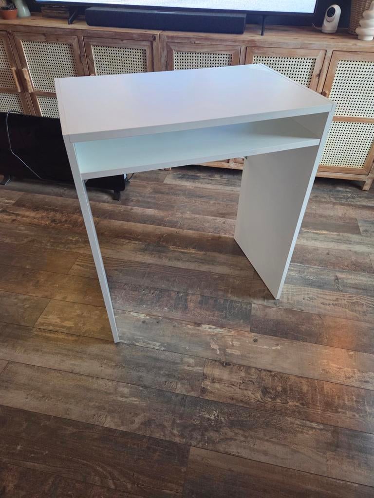 Wit Bureau met Opbergruimte, Ophalen, Gebruikt