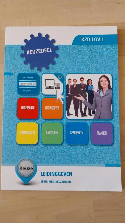 KZD LGV 1 - Keuzedeel Leidinggeven (MBO), Boeken, Schoolboeken, Zo goed als nieuw, Overige vakken, Overige niveaus, Ophalen of Verzenden