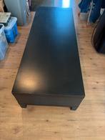 Zwart IKEA Tv meubel/lage tafel - 150x55cm, Ophalen, Kunststof, Gebruikt, 150 tot 200 cm