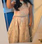 Lehenga voor verloving. Zware bewerking. 1 keer gedragen., Maat 38/40 (M), Overige typen, Ophalen of Verzenden, Zo goed als nieuw