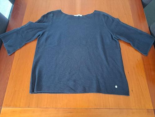 Trui Monari donkerblauw 42, Kleding | Dames, Truien en Vesten, Zo goed als nieuw, Maat 42/44 (L), Blauw, Ophalen of Verzenden