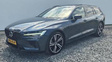 Volvo V60 2.0 T6 Recharge AWD R-Design Panorama dak - Maroon beschikbaar voor biedingen