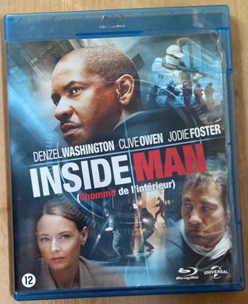 INSIDE MAN BLU-RAY NLO DENZEL WASHINGTON JODIE FOSTER beschikbaar voor biedingen