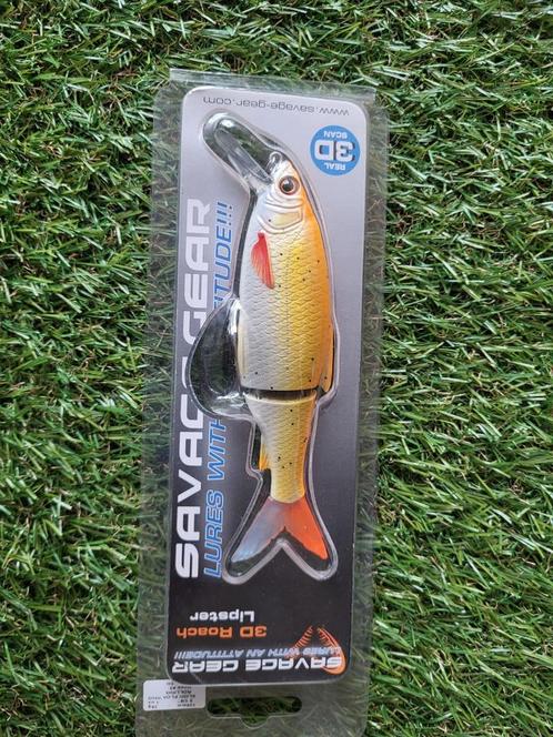 Savage Gear 3D Roach Lipster 130mm - Nieuw, Watersport en Boten, Hengelsport | Roofvissen, Nieuw, Overige typen, Ophalen of Verzenden
