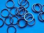 Hematiet ring, 3mm breed, diverse maten, Overige materialen, Verzenden, Zwart, Nieuw