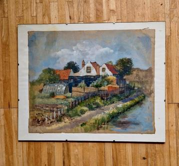 2 aquarellen van BC van Ettinger  beschikbaar voor biedingen