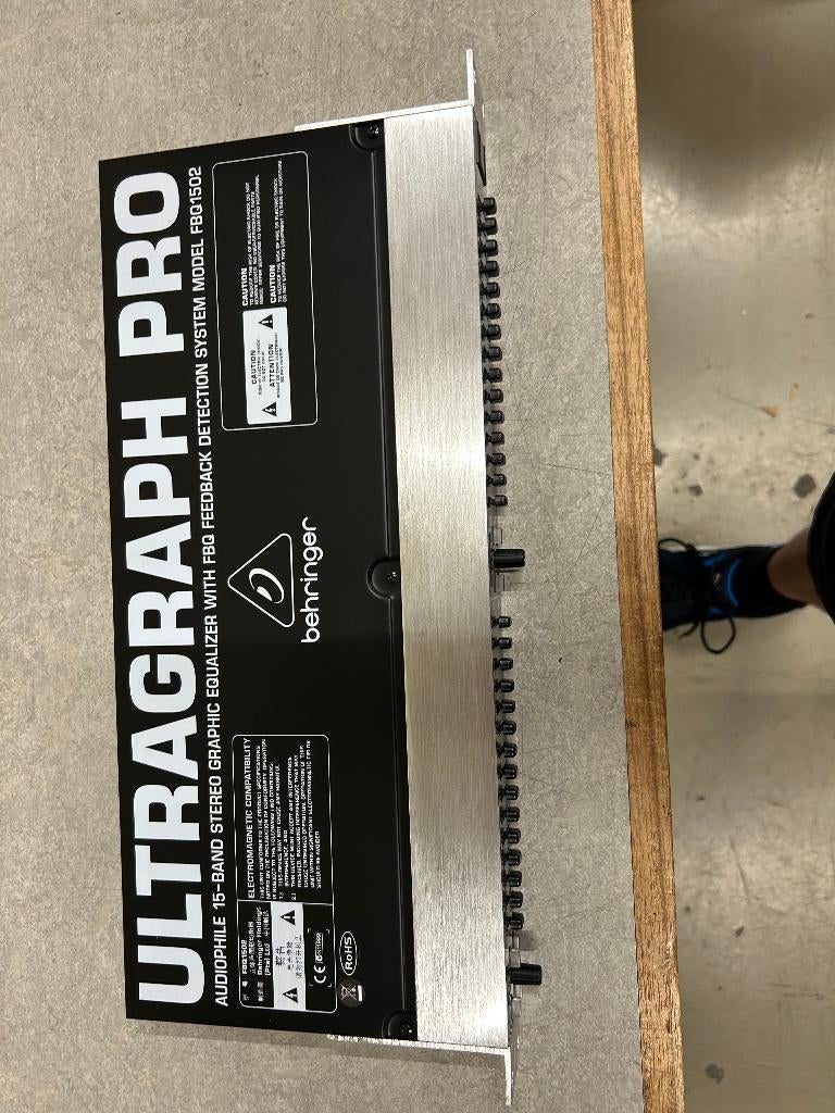 Ultragain pro mic2200, Ophalen of Verzenden, Gebruikt, Audio