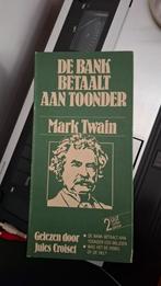 Mark Twain - De Bank Betaalt aan Toonder (Luisterboek), Ophalen of Verzenden, Mark Twain, Cassette, Volwassene