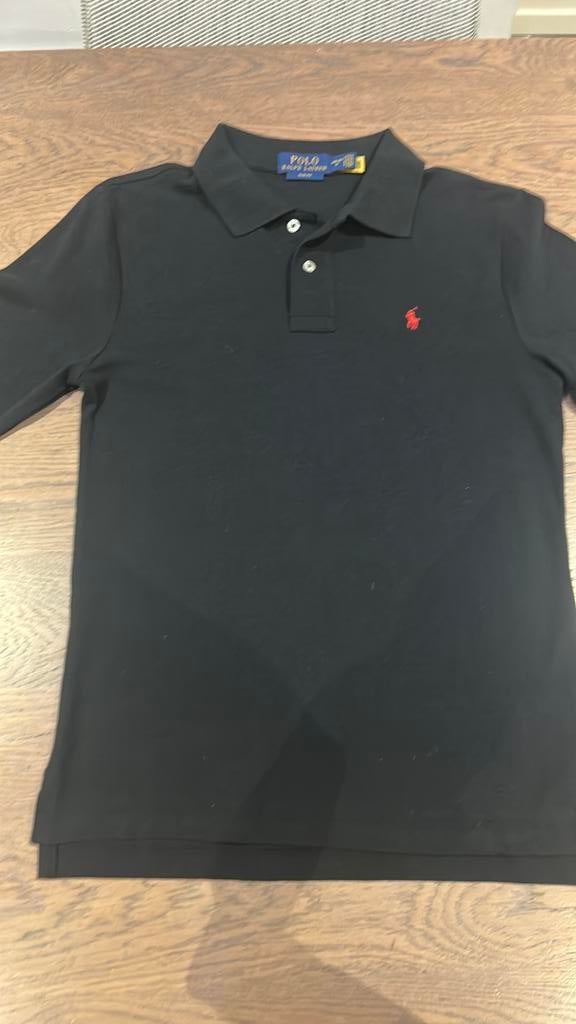 Polo Ralph Lauren longsleeve zwart 14-16, Ophalen of Verzenden, Zo goed als nieuw, Overige maten, Zwart