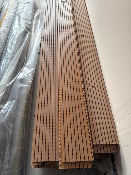 Wandpanelen - 60 stuks (345,5 x 21 cm), Doe-het-zelf en Verbouw, Platen en Panelen, Zo goed als nieuw, Multiplex, Minder dan 20 mm